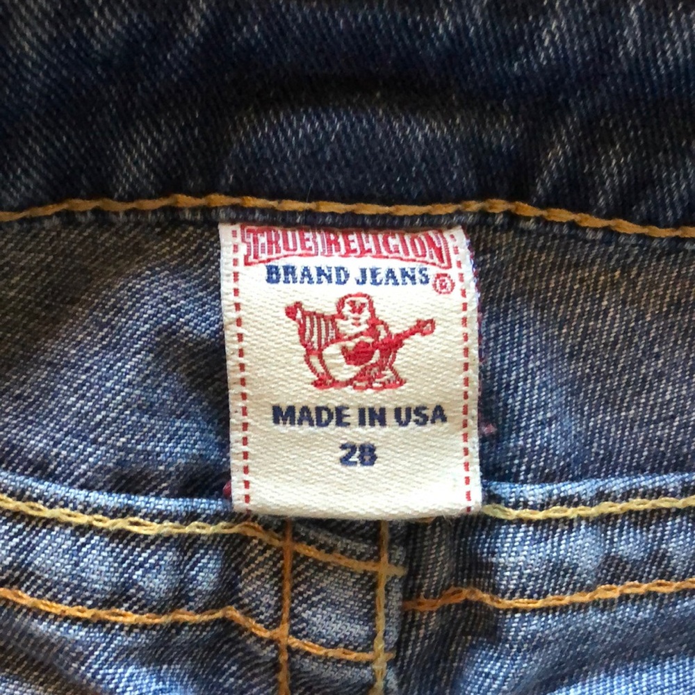 ♦️SOLD♦️True Religion Joey Twisted Seam Jeans EUC - Picture 5 of 7